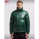 MONCLER 2-Way Detachable Sleeves Shiny Nylon Down Jacket & Vest Green 95% Duck Down Unisex 2026AW