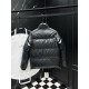 MONCLER 2-Way Detachable Sleeves Reversible Shiny Down Jacket & Vest Black 95% Duck Down Unisex 2026AW
