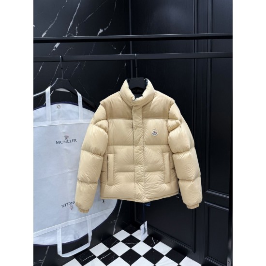 MONCLER 2-Way Detachable Sleeves Reversible Shiny Down Jacket & Vest Black 95% Duck Down Unisex 2026AW