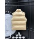 MONCLER 2-Way Detachable Sleeves Reversible Shiny Down Jacket & Vest Black 95% Duck Down Unisex 2026AW