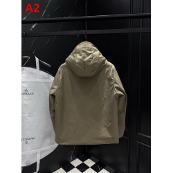 MONCLER Technical Waterproof Hooded Mountain Down Jacket 95% Duck Down Black Unisex 2026AW
