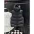 MONCLER Hooded Bicolor Puffer Down Vest 95% Duck Down White Black Unisex 2026AW