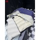 MONCLER Hooded Bicolor Puffer Down Vest 95% Duck Down White Black Unisex 2026AW