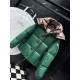 MONCLER Hooded Shiny Lacqué Puffer Down Jacket Emerald Green 95% Duck Down Unisex 2026AW