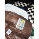 MONCLER Hooded Shiny Lacqué Puffer Down Jacket Emerald Green 95% Duck Down Unisex 2026AW