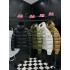 MONCLER MAYA Matte Nylon Detachable Hood Short Down Jacket 95% Duck Down 4 Colors Unisex 2026AW