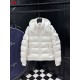 MONCLER MAYA Matte Nylon Detachable Hood Short Down Jacket 95% Duck Down 4 Colors Unisex 2026AW