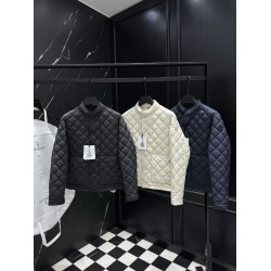 MONCLER Diamond Quilted Stand Collar Light Down Jacket 95% Goose Down 3 Colors Unisex 2026AW