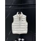 MONCLER Classic Logo Stand Collar Light Down Vest 95% Duck Down 3 Colors Unisex 2026AW