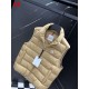 MONCLER Classic Logo Stand Collar Light Down Vest 95% Duck Down 3 Colors Unisex 2026AW