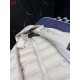 MONCLER Hooded Shiny Lacqué Short Down Jacket Sleeve Pocket Off-White 95% Duck Down Unisex 2026AW