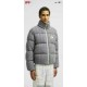 MONCLER × Palm Angels Cable Knit Stand Collar Puffer Down Jacket 95% Duck Down 4 Colors Unisex 2026AW