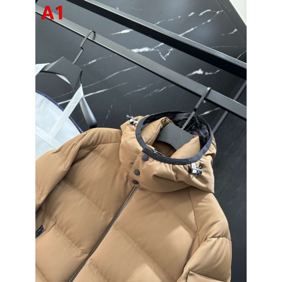 MONCLER GRENOBLE Matte Nylon Hooded Technical Ski Down Jacket 95% Duck Down Black Camel Unisex 2026AW