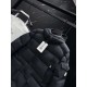 MONCLER Hooded Mid-Length Matte Nylon Down Parka Coat 95% Duck Down Black Unisex 2026AW