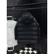 MONCLER Hooded Mid-Length Matte Nylon Down Parka Coat 95% Duck Down Black Unisex 2026AW