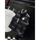 MONCLER Script Embroidered Logo Stand Collar Puffer Down Vest 95% Duck Down Black Ivory Unisex 2026AW