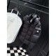 MONCLER Hooded Matte Nylon Puffer Down Jacket Sleeve Pocket 95% Duck Down Black Unisex 2026AW