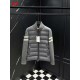MONCLER Arm Stripe Knit Hybrid Stand Collar Down Jacket 95% Duck Down 3 Colors Unisex 2026AW