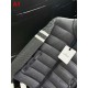 MONCLER Arm Stripe Knit Hybrid Stand Collar Down Jacket 95% Duck Down 3 Colors Unisex 2026AW