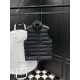 MONCLER Chest Zip Pocket Stand Collar Matte Lightweight Down Vest 95% Duck Down 2 Colors Unisex 2026AW
