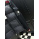 MONCLER Sleeve Pocket Knit Hybrid Stand Collar Down Jacket 95% Duck Down Black Brown Unisex 2026AW