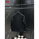 MONCLER Sleeve Pocket Knit Hybrid Stand Collar Down Jacket 95% Duck Down Black Brown Unisex 2026AW