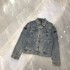 2022AW denim coat fashionable style CHROME HEARTS Chrome Hearts