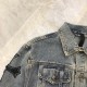 2022AW denim coat fashionable style CHROME HEARTS Chrome Hearts 2022AW denim coat fashionable style CHROME HEARTS Chrome Hearts