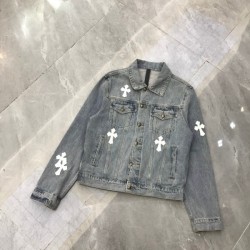 2022AW Denim coat Those who want a classic CHROME HEARTS Chrome Hearts