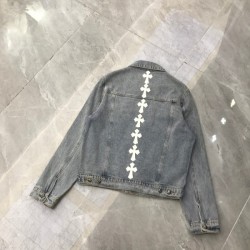 2022AW Denim coat Those who want a classic CHROME HEARTS Chrome Hearts