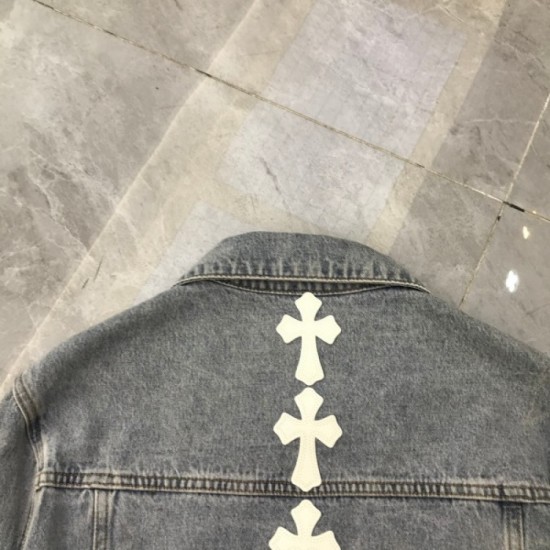 2022AW Denim coat Those who want a classic CHROME HEARTS Chrome Hearts 2022AW Denim coat Those who want a classic CHROME HEARTS Chrome Hearts
