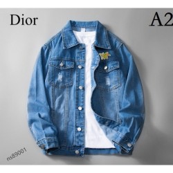 Featured New Men's Denim Coat 2022 DIOR Dior