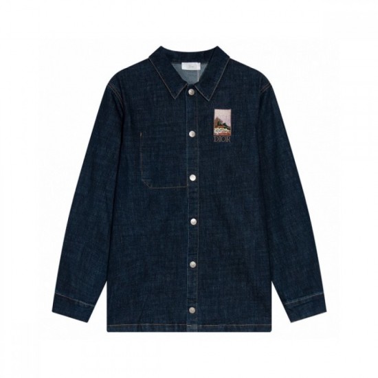 2022AW Gift for loved ones DIOR Dior denim coat 2022AW Gift for loved ones DIOR Dior denim coat