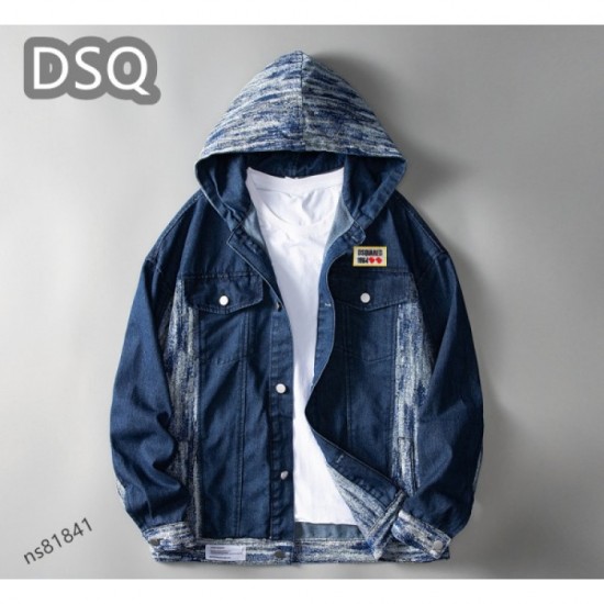 New arrival in Japan Men's denim coat 2022 DSQUARED2 New arrival in Japan Men's denim coat 2022 DSQUARED2