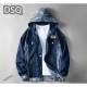 New arrival in Japan Men's denim coat 2022 DSQUARED2 New arrival in Japan Men's denim coat 2022 DSQUARED2