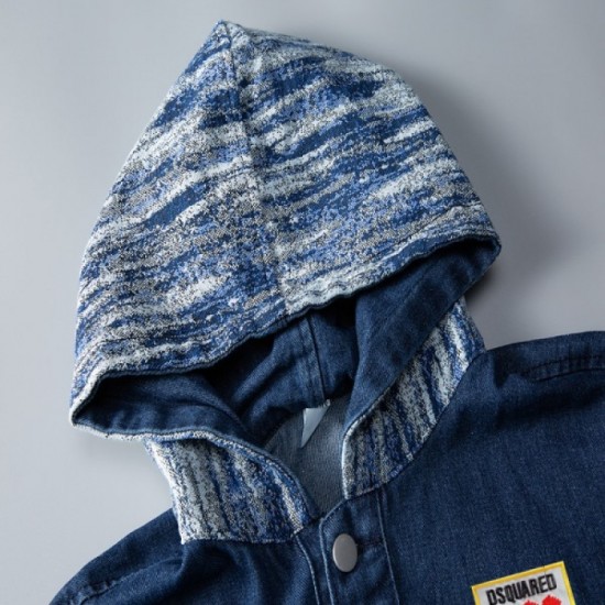 New arrival in Japan Men's denim coat 2022 DSQUARED2 New arrival in Japan Men's denim coat 2022 DSQUARED2