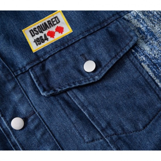 New arrival in Japan Men's denim coat 2022 DSQUARED2 New arrival in Japan Men's denim coat 2022 DSQUARED2