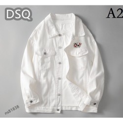 Love at first sight with new work Men's denim coat 2022 DSQUARED2