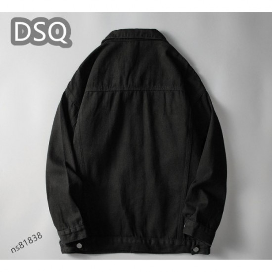 Love at first sight with new work Men's denim coat 2022 DSQUARED2 Love at first sight with new work Men's denim coat 2022 DSQUARED2