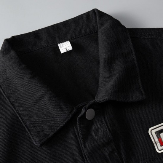 Love at first sight with new work Men's denim coat 2022 DSQUARED2 Love at first sight with new work Men's denim coat 2022 DSQUARED2