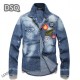 Online Exclusive Men's Denim Coat 2022 DSQUARED2 Online Exclusive Men's Denim Coat 2022 DSQUARED2