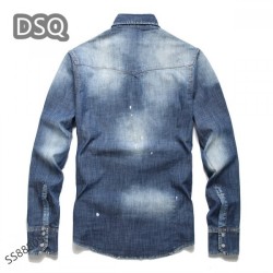 Online Exclusive Men's Denim Coat 2022 DSQUARED2