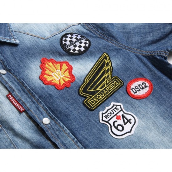 Online Exclusive Men's Denim Coat 2022 DSQUARED2 Online Exclusive Men's Denim Coat 2022 DSQUARED2