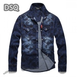 Popular Gift Men's Denim Coat 2022 DSQUARED2
