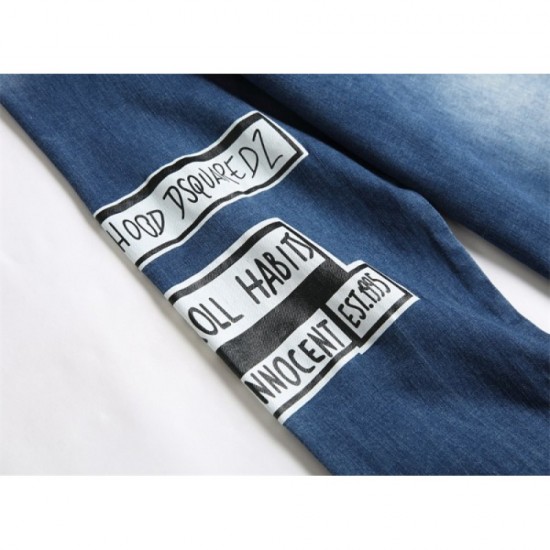 Elegant Men's Denim Coat for Adults 2022 DSQUARED2 Elegant Men's Denim Coat for Adults 2022 DSQUARED2