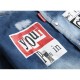 Elegant Men's Denim Coat for Adults 2022 DSQUARED2 Elegant Men's Denim Coat for Adults 2022 DSQUARED2