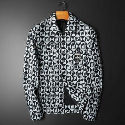 2022AW shirt coat Fashionable FENDI Fendi who goes half a step ahead
