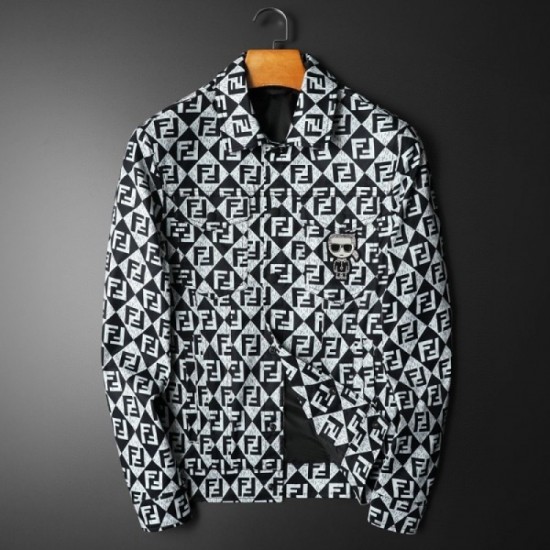 2022AW shirt coat Fashionable FENDI Fendi who goes half a step ahead 2022AW shirt coat Fashionable FENDI Fendi who goes half a step ahead