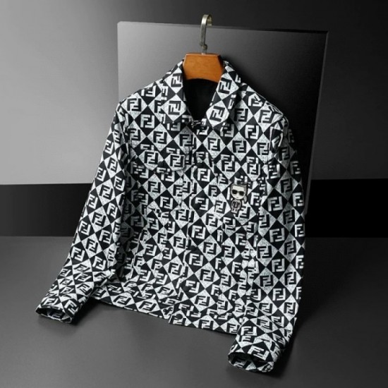 2022AW shirt coat Fashionable FENDI Fendi who goes half a step ahead 2022AW shirt coat Fashionable FENDI Fendi who goes half a step ahead