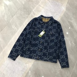 2022AW Denim Coat [Cheap] Luxury online shopping GUCCI